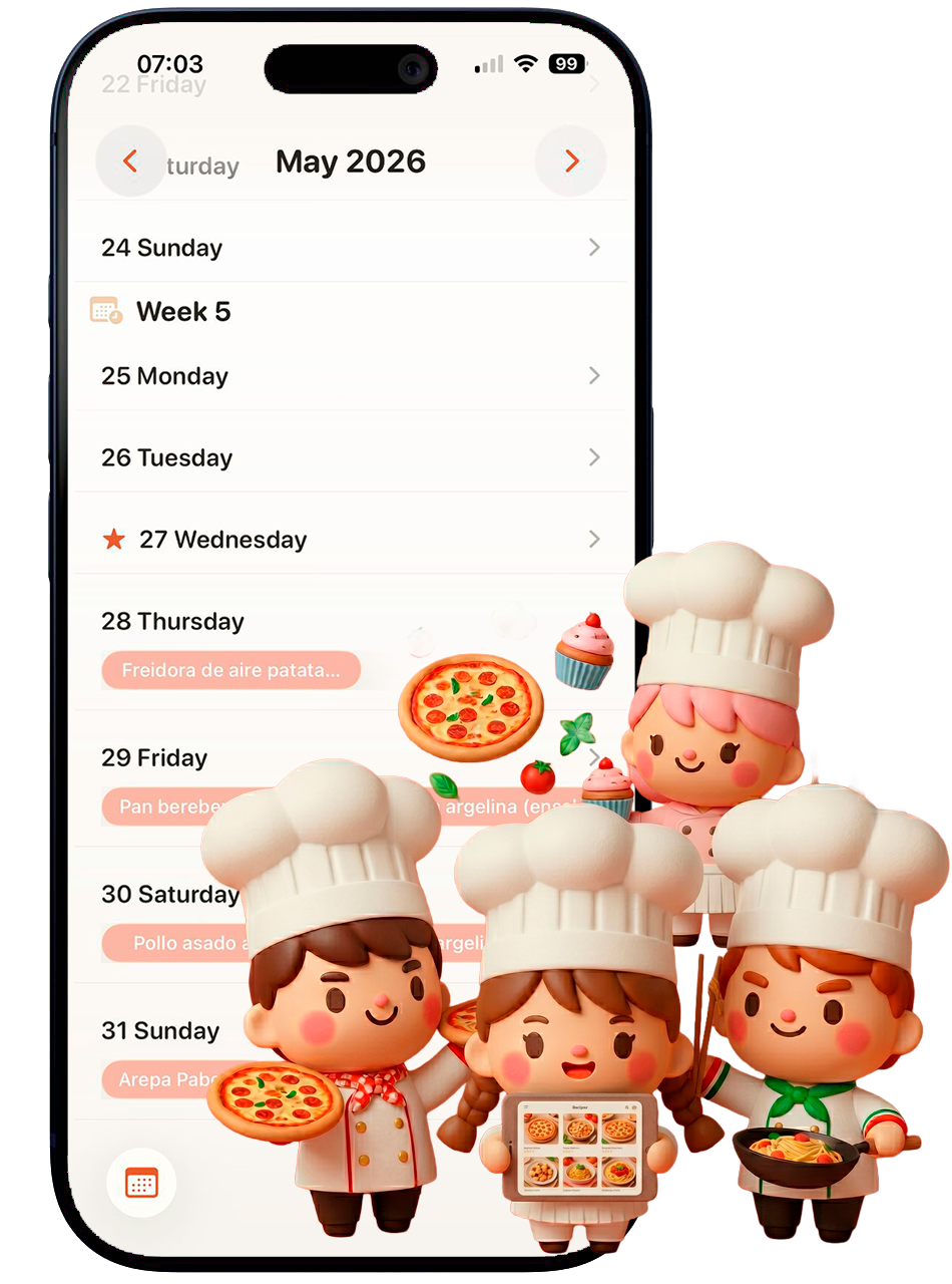 Decide once, cook all week